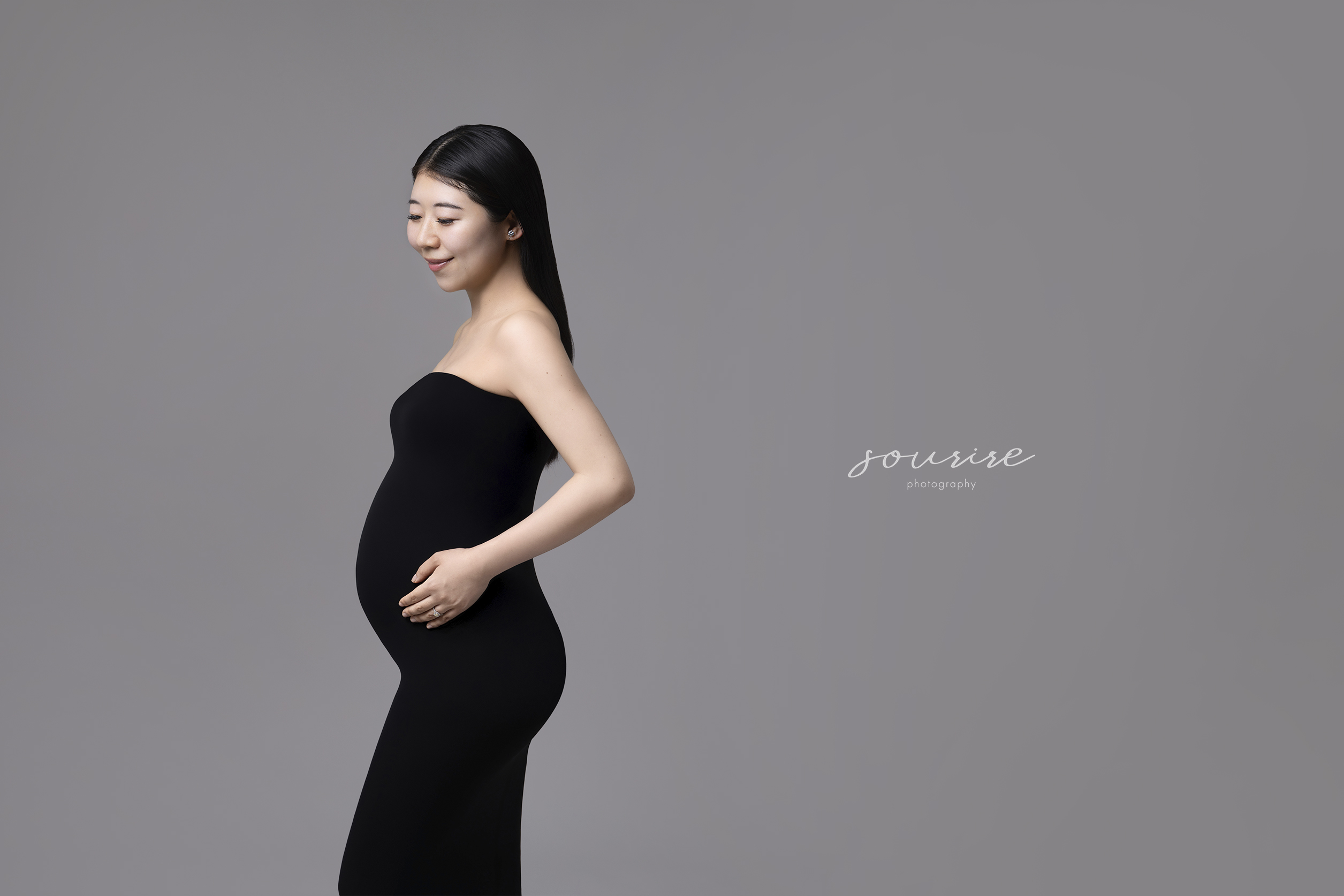 妊娠8ヶ月のママsourireマタニティフォト